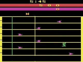 Challenger GX-112 title screen for Atari 2600